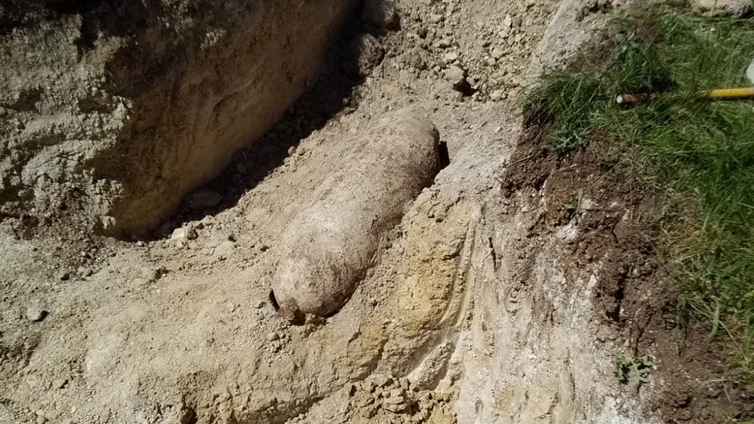 Uxomap retrouvee une bombe de 250 kg